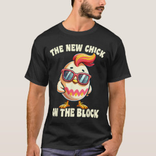 Mädchen Neues Küken auf der Blockeier Jagd Osterwo T-Shirt