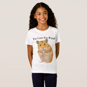 Mädchen Niedlich Hamster T Shirt