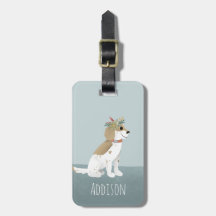 Mädchen Niedlich Puppy Cartoon Blume Kinder