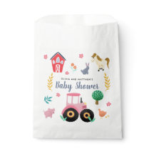 Mädchen Niedlich rosa Rustikale Farm Traktor Babyd