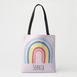 Mädchen Niedlich Whimsical Trendy Regenbogen und 