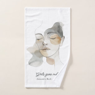 Mädchen ohne Reue Wellness Junggesellinnenabschied Handtuch