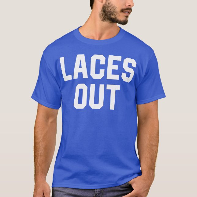 Mädchen ohne Schnürsenkel T-Shirt (Vorderseite)