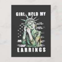Mädchen, Ohrringe, Liberalstatus Amerikaner