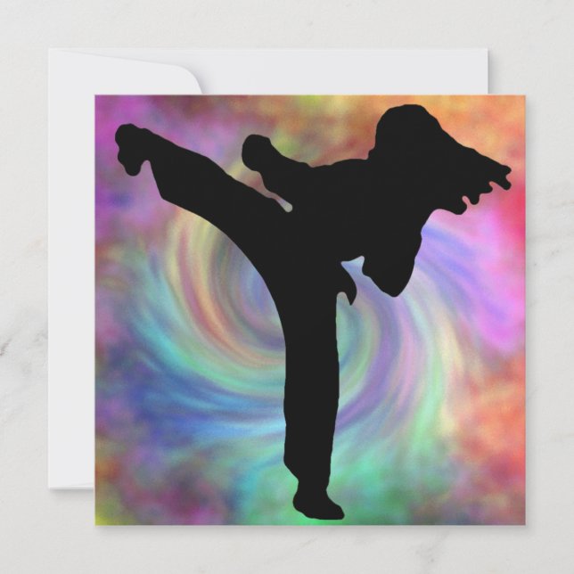 Mädchen-Party Einladung (Vorderseite)