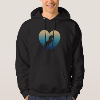 Mädchen Pferdeliebhaber-Shirts Jungen Frauen die P Hoodie