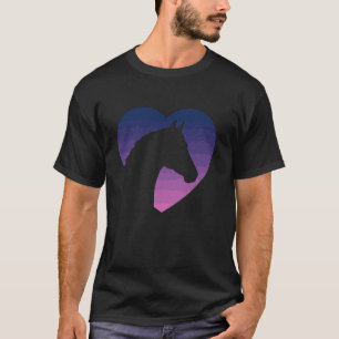Mädchen Pferdeliebhaber-Shirts Jungen Frauen die P T-Shirt