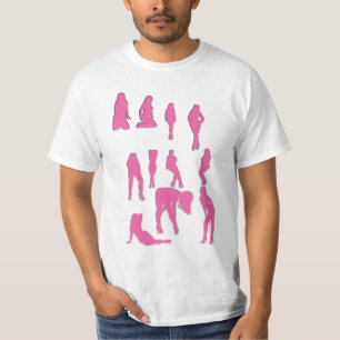 Mädchen Pin-Up Vintage T-Shirt