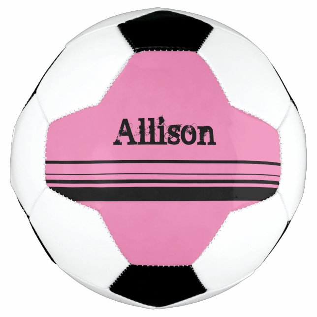 Mädchen - Pink-Fußball-Ball Fußball (Vorderseite)