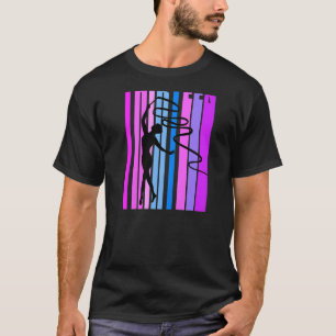 Mädchen Pink Rhythmische Gymnastik 13. Geburtstag T-Shirt