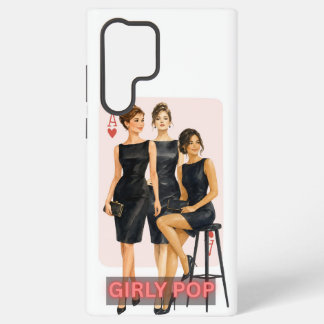 Mädchen-Pop-Fotoshooting-Phone-Case  Samsung Galaxy Hülle