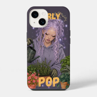 Mädchen-Pop-Gärtner-Handyhülle iPhone 14 Hülle