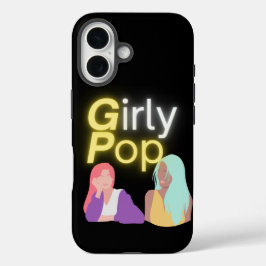 Mädchen-Pop-Handy iPhone 16 Hülle