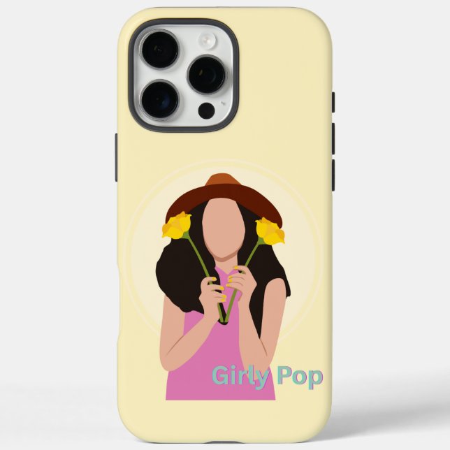 Mädchen-Pop-Handyhülle Case-Mate iPhone Hülle (Rückseite)