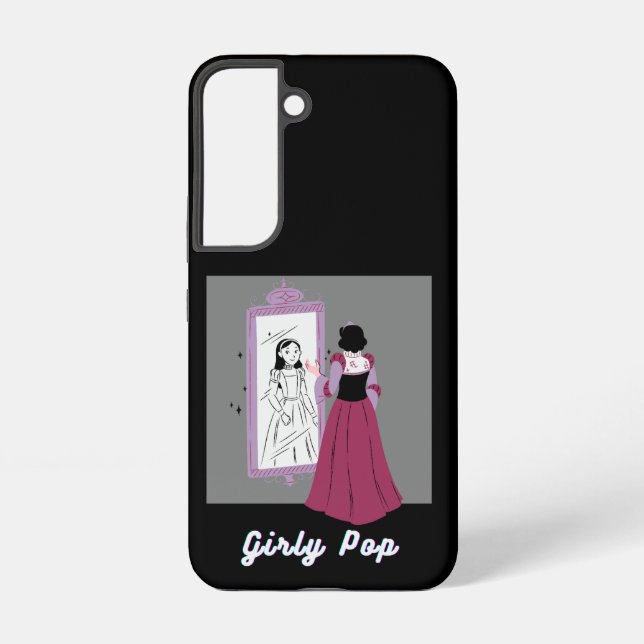 Mädchen-Pop-Handyhülle Samsung Galaxy Hülle (Rückseite)