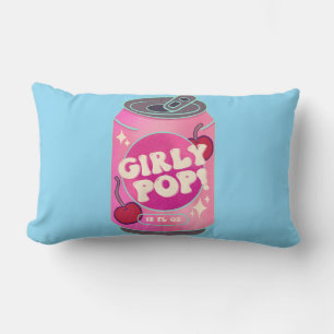 Mädchen-Pop-Kirsch-Soda-Dose   Retro Y2K Rosa Lendenkissen