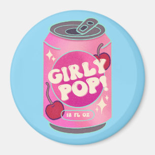 Mädchen-Pop-Kirsch-Sodawasser-Dose   Retro Y2K Ros Magnet
