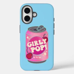 Mädchen-Pop-Kirschen-Sodawasser-Dose Retro Y2K R iPhone 16 Hülle