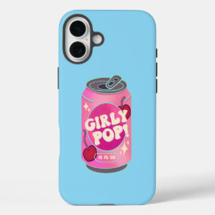 Mädchen-Pop-Kirschen-Sodawasser-Dose Retro Y2K R iPhone 16 Plus Hülle