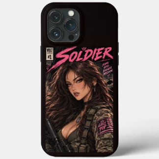 Mädchen-Pop-Soldat-Handyhülle Case-Mate iPhone Hülle