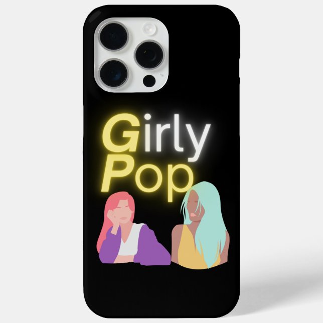 Mädchen-Pop-Telefon Case-Mate iPhone Hülle (Rückseite)