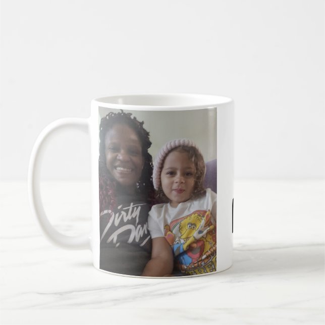 Mädchen Power 1 Kaffeetasse (Links)