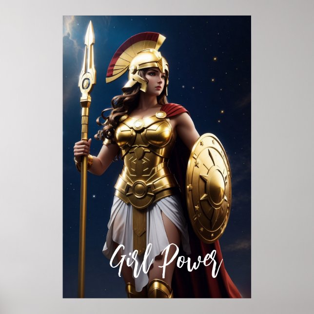 Mädchen Power! Athena Poster (Vorne)