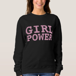 MÄDCHEN-POWER-SCHWARZE T-Shirts & Sweatshirts