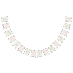 Mädchen Prinzessin Märchen Ballerina Sage Creme Pa Wimpelkette