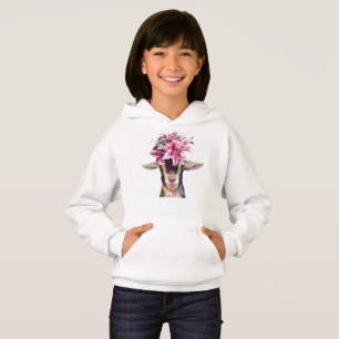Mädchen Pullover Hoodie Lilly the Goat