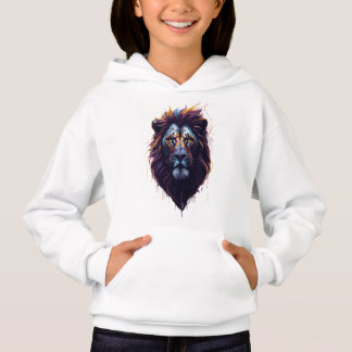 Mädchen Pullover Hoodie | Lion