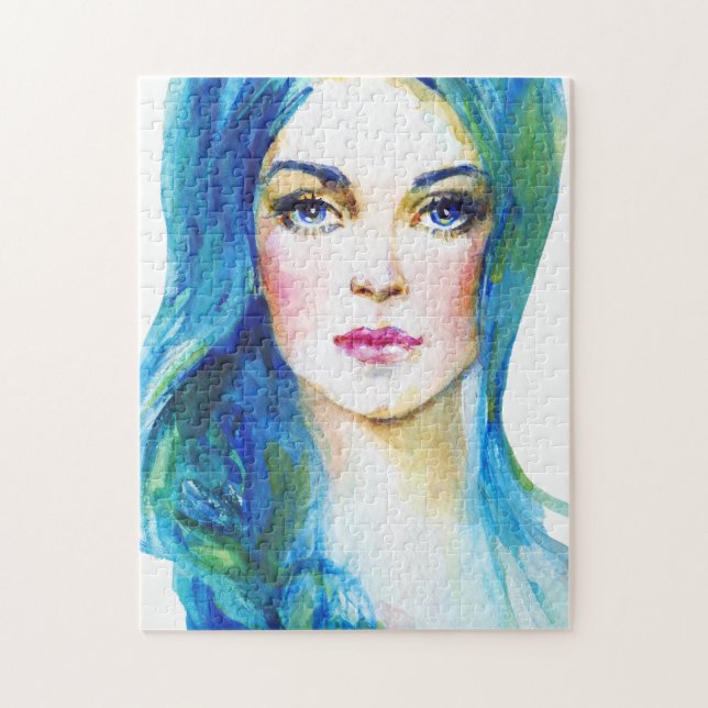 Mädchen Puzzle (Vertikal)