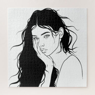 Mädchen Puzzle