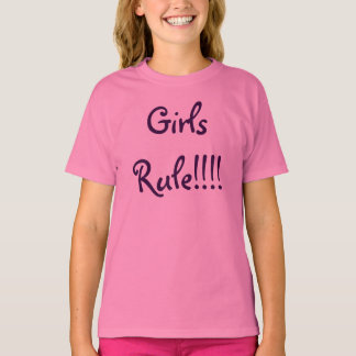Mädchen Regel!!!!! T-Shirt