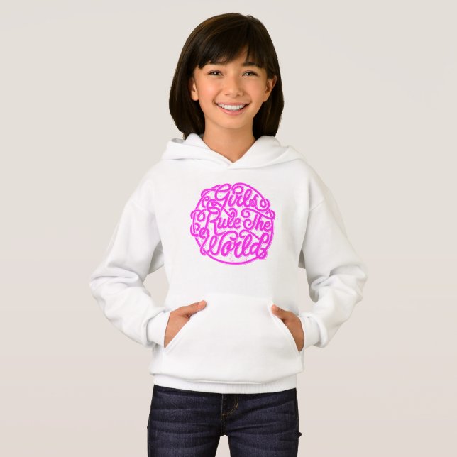 Mädchen regieren die Welt Hoodie