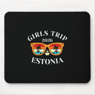 Mädchen Reise 2026 Estland Kreuzfahrt Urlaub Reise Mousepad