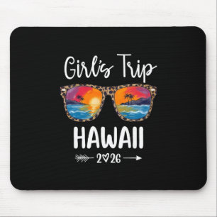 Mädchen Reise 2026 Hawaii Mädchen Wochenende Somme Mousepad
