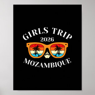 Mädchen Reise 2026 Mosambik Frühlingsferien 2026 K Poster
