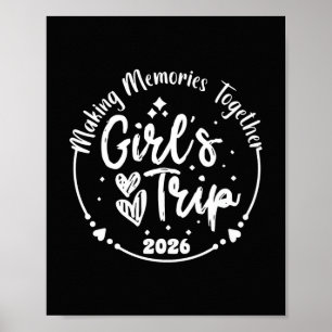 Mädchen Reise 2026 Süße Mädchen Wochenende 2026 So Poster