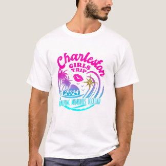 Mädchen Reise Charleston T-Shirt