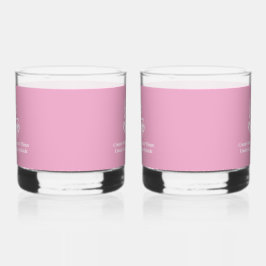 Mädchen Reise Erinnerungen schaffen Pink Whiskyglas