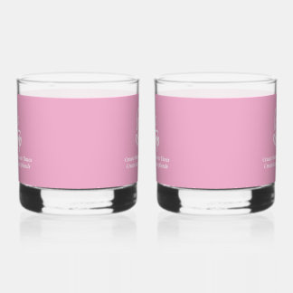 Mädchen Reise Erinnerungen schaffen Pink Whiskyglas