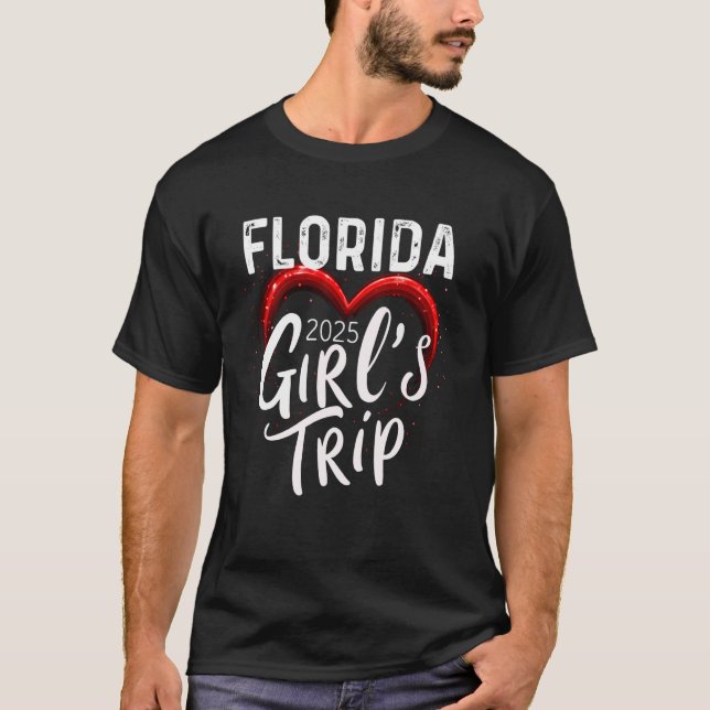 Mädchen Reise Florida 2025 Shirts Damen Wochenende (Vorderseite)