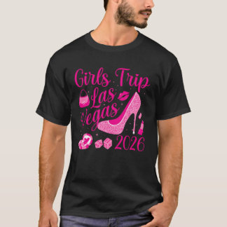 Mädchen Reise Las Vegas 2026 Mädchen Wochenende Ju T-Shirt