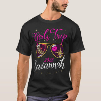 Mädchen Reise Savannah 2025 Shirt Damen Wochenende