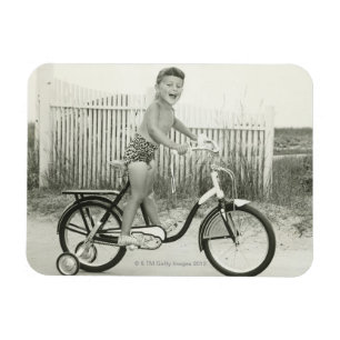 Mädchen-Reitfahrrad Magnet