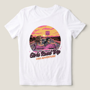 Mädchen Roadtrip – USA-Abenteuer Vintage-T-Shirt Tri-Blend Shirt