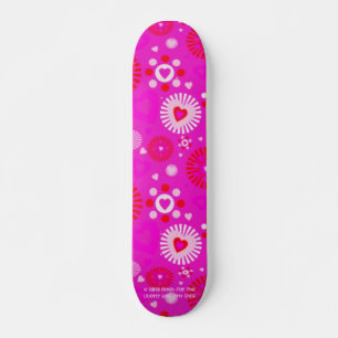 MÄDCHEN ROCKEN PROFESSIONELLES SKATEBOARD - HEISS