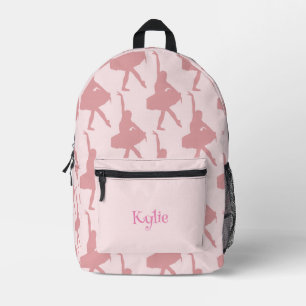 Mädchen Rosa Ballettschule Bedruckter Rucksack