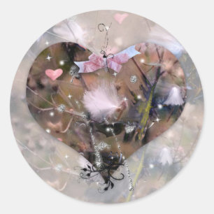 Mädchen! Runder Aufkleber